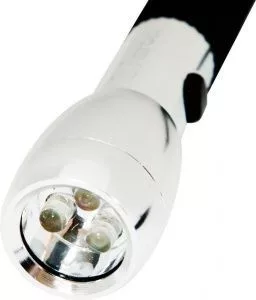 Фонарь 0,9W (0.3Wx3LED), металлик, TL033