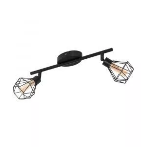 32766 Светодный спот ZAPATA 1, 2X3W(G9-LED), сталь, черный/стекло, янтарный EGLO