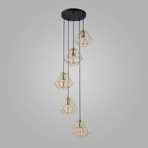 Подвесной светильник TK Lighting Diamond Gold 1781