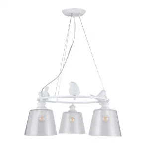 Подвесная люстра Arte Lamp PASSERO Белый A4289LM-3WH