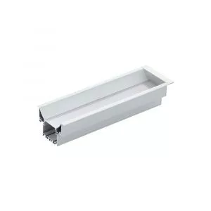 98999 Встраиваемый профиль RECESSED PROFILE 3 для лестниц, L1000, B65, H45, алюминий/пластик, белый EGLO