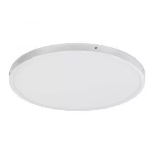 97263 Светодиодный накладной светильник FUEVA 1, 25W(LED), 2500lm, Ø400, H30, алюминий, cеребряный/пла EGLO