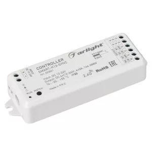 Контроллер SMART-K13-SYNC (12-24V, 4x3A, 2.4G)