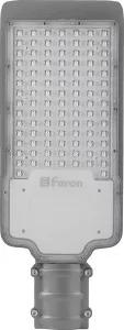 Светодиодный уличный консольный светильник Feron SP2918 120W 6400K AC100-265V, серый