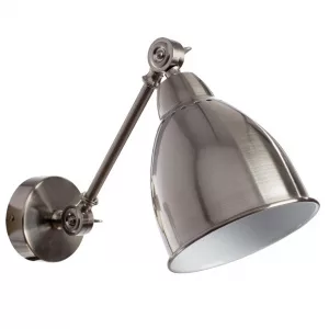 Бра Arte Lamp BRACCIO Серебристый A2054AP-1SS