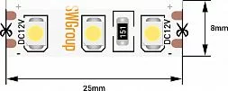 Лента светодиодная  3120 SWG3120-12-9.6-W-66-M SWG