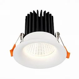 Светильник встр. Белый LED 1*10W 4000K 900Lm Ra>90 38° IP20 D85xH75 170-240V Встраиваемые светильники ST703.548.10