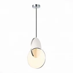 Светильник подвесной ST-Luce Хром/Белый Хром LED 1*14W 3000K Eclisse SL6107.103.01