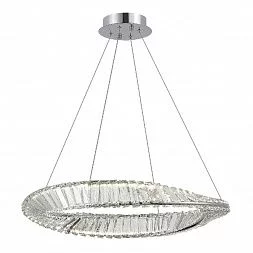 Светильник подвесной ST-Luce Хром/Прозрачный LED 1*32W 4000K RITORTO SL6204.101.01