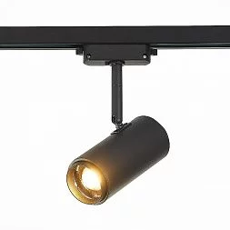 Светильник трек. Zoom Черный LED 1*12W 3000K 1 200Lm Ra>80 15-60° IP20 L137xW59xH178 170-240V Однофазная трековая система ST600.436.12