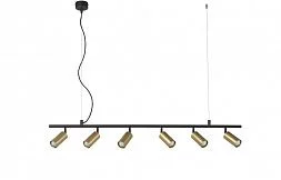 Светильник потолочный Crystal Lux CLT 015C6 L1200 BL-GO