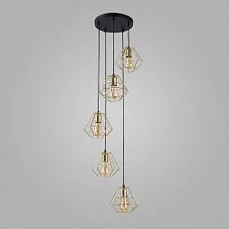 Подвесной светильник TK Lighting Diamond Gold 1781