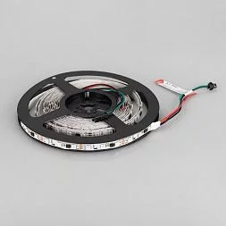 Лента SPI-5000-5060-60 12V Cx3 RGB (10mm, 14.4W/m, IP20) (Arlight, Открытый, IP20)