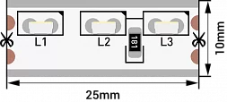 Лента светодиодная  315120 SWG 315120-12-9.6-W-67 (SWG315120-12-9.6-W-67)