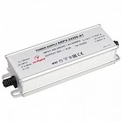 Блок питания ARPV-24200-A1 (24V, 8.3A, 200W) (Arlight, IP67 Металл, 3 года) (033092)